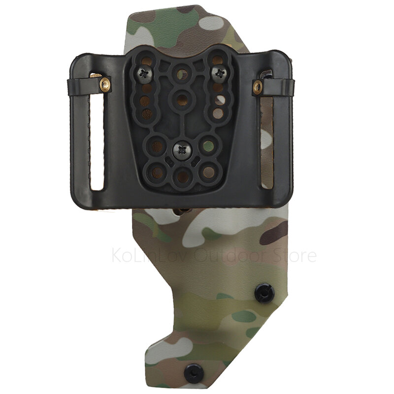 Funda de pistola para linterna táctica X300, Material Kydex de EE. UU. Para Glock HK Springfield Walther CZP, funda militar para caza Airsoft