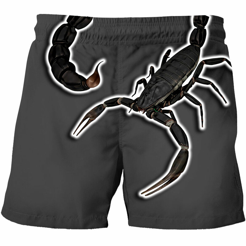 Scorpion Graphic T-shirt For Children 3D Print Ghost Scorpion T Shirt Pattern Top Boys Poisonous Insect Tee Hip Hop Tops