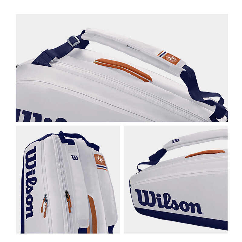 Сумка для тенниса WILSON, дорожная школьная сумка, спортивные аксессуары для мужчин и женщин, спортивный ранец для ракеток