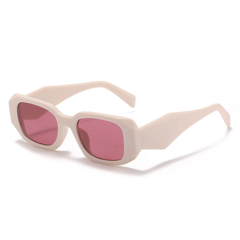 6 Kleuren Vintage Vierkante Zonnebril Vrouwen Mannen 2023 Nieuwe Luxe Merk Designer Zonnebril Retro Vrouwelijke Mannelijke Mode Brillen UV400