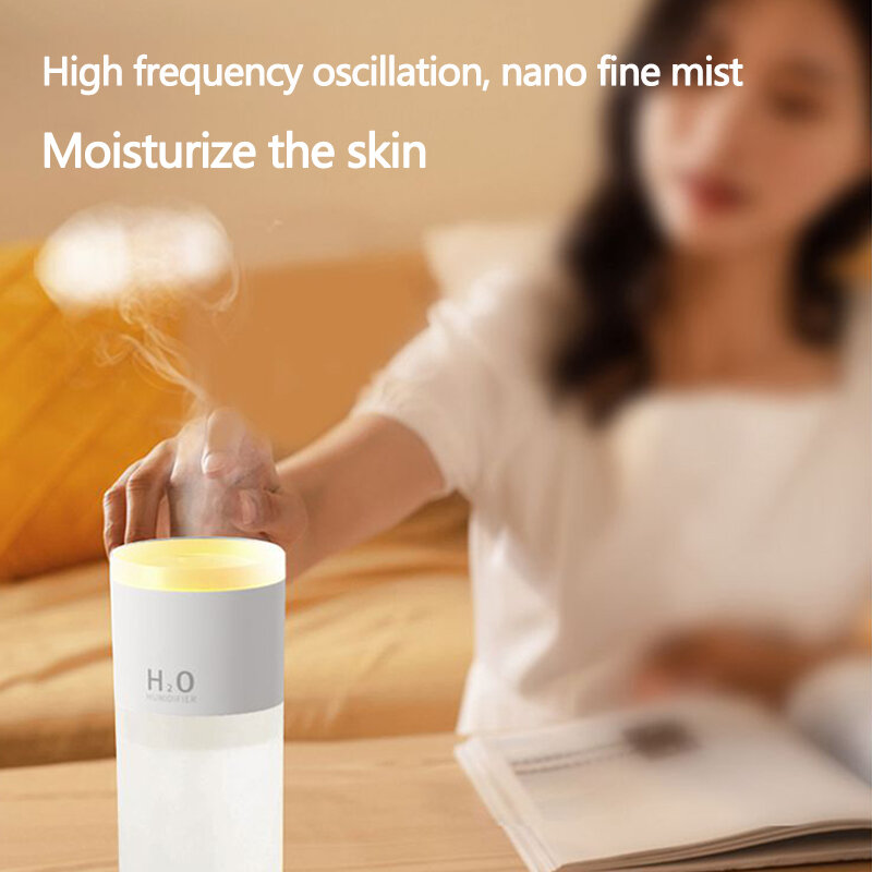Xiaomi-humidificador de aire ultrasónico para el hogar, difusor de Aroma, atomizador, inalámbrico, recargable por USB, difusor de aceites esenciales