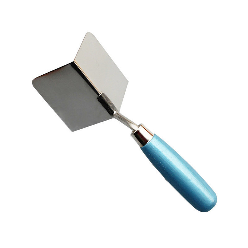 Couteau d'angle pour cloisons sèches en acier inoxydable, pelle à mastic, outil d'élimination du calfeutrage, raclette de remplissage, dispositif d'angle Yin Yang
