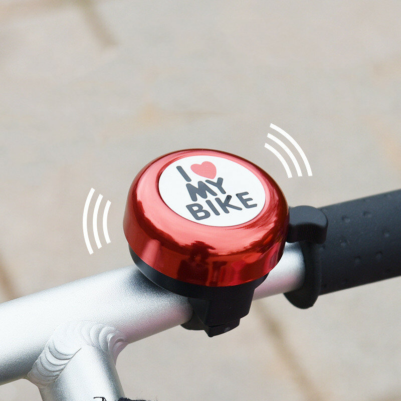 Simpatico campanello per manubrio per bicicletta per bambini Mini Super Loud Kid Bike Bell avvisatore acustico per bicicletta ciclismo avviso di sicurezza accessori per bici