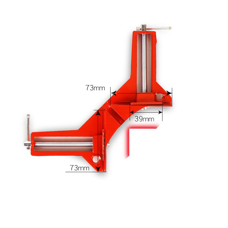 Reinforced 90 Degree Right Angle Clamp Multifunction Quick Fix Clip Picture Frame Mitre Clip Woodworking Tool Photo Frame Clips
