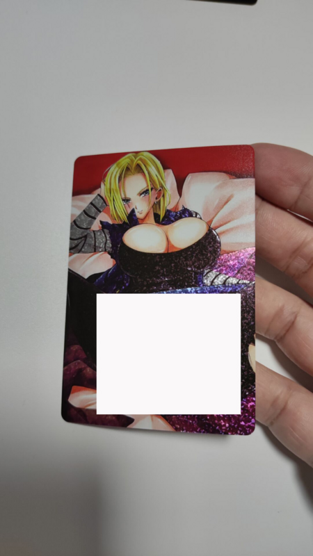 Dragon Ball Robô Não. 18 Flash Card Cartão Coleção Limitada