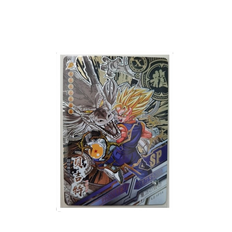 Tarjeta de Dragon Ball SSP, juego completo de 1-2-3 bombas, compra SP CP UR SSR, tarjeta de colección de Anime Felisa Sun Wukong