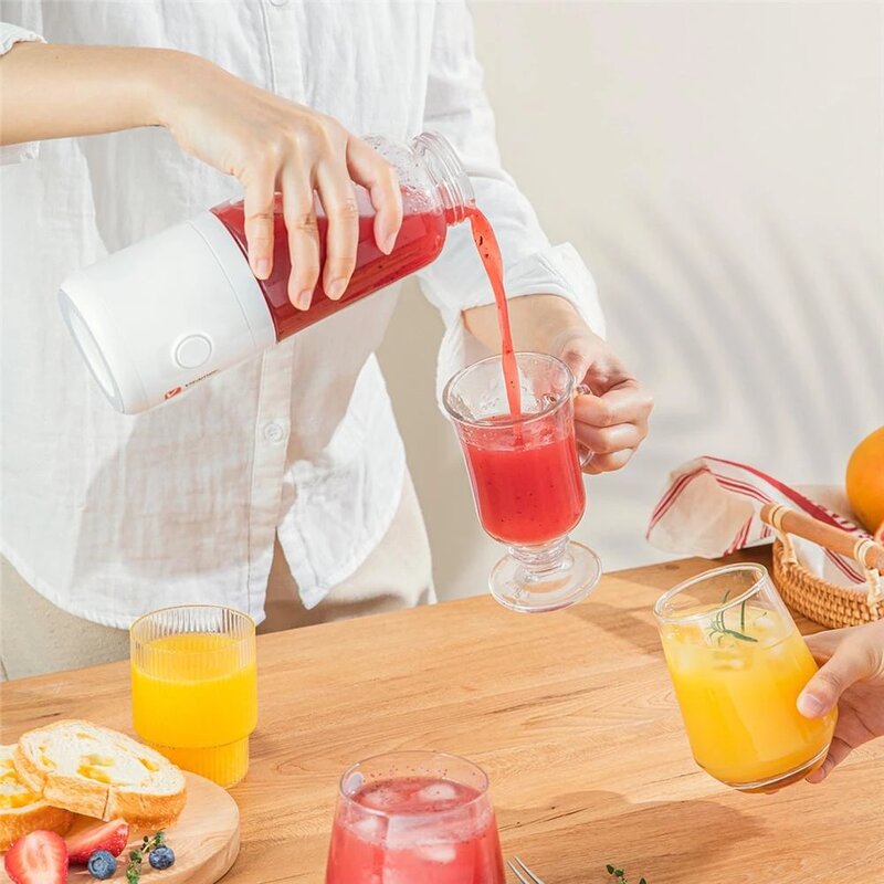 Draagbare Elektrische Juicer Blender Ice Usb Mini Fruit Mixers 500Ml Fruit Extractoren Voedsel Milkshake Multifunctionele