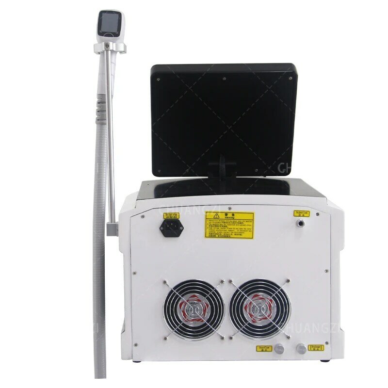 Máquina de rejuvenecimiento de la piel, diodo láser con mango LCD de 2000W, 755nm, 808nm, 1064nm, Ice Platinum, tres longitudes de onda