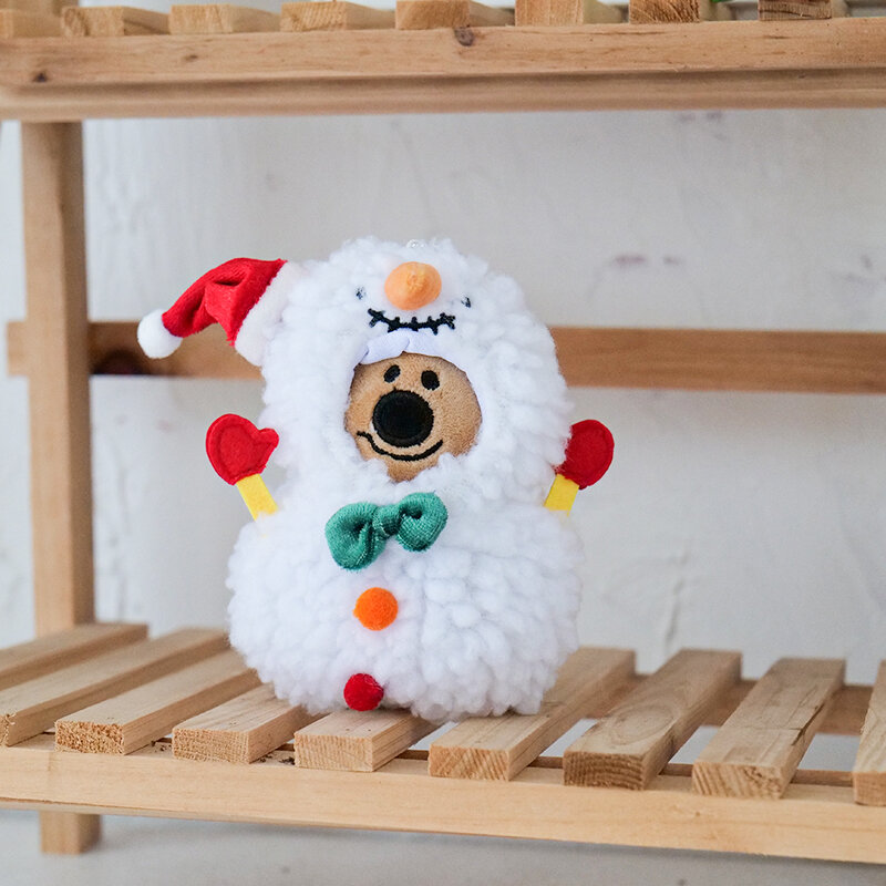 10-15cm boneca roupas bonito boneco de neve sino exclusivo design criativo diy decoração surpresa presente brinquedos plushies 2023 novo