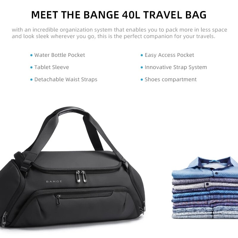 Waterproof Sports Gym Bag Training Outdoor Short Travel Tote Bag Multifunction Dry Wet Separation Handbag Yoga Shoulder Luggage