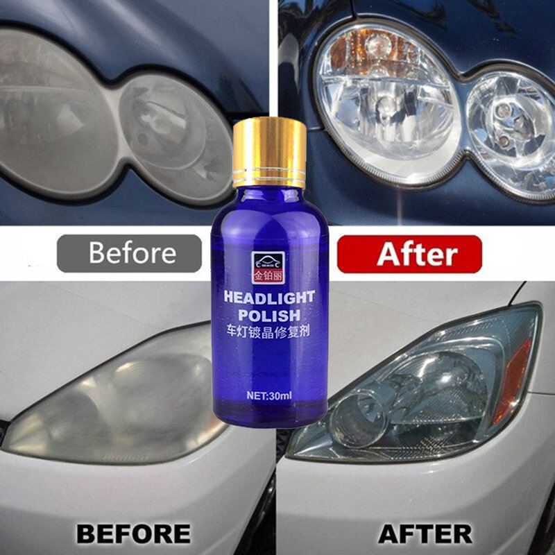 Langlebiges Beschichtung mittel tragbares universelles Reparatur mittel für die Auto lampen beschichtung 30ml Autozubehör Lampen reinigungs mittel