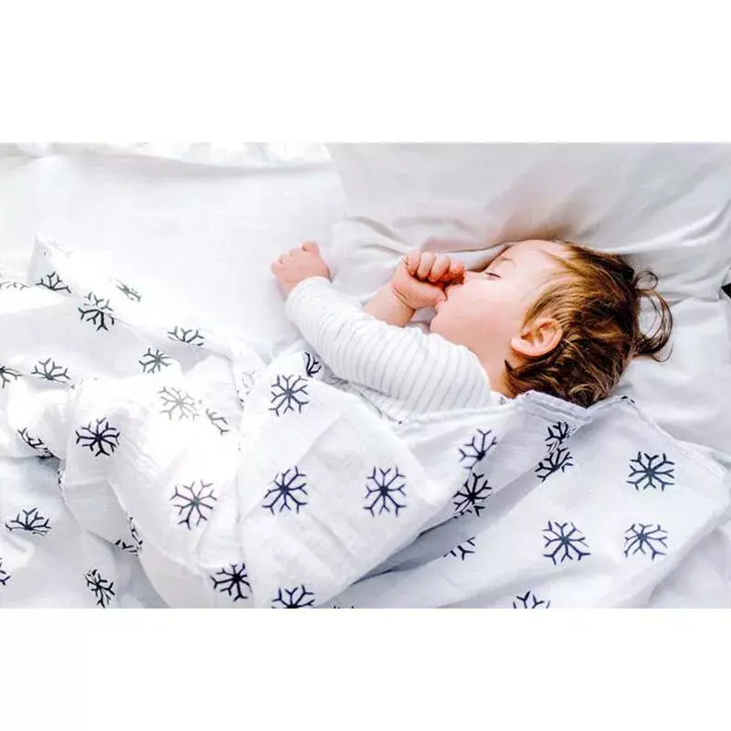Муслиновое одеяло, 100% хлопок, детские пеленки, 120*120 см, мягкое одеяло для новорожденных, марля для ванны, накидка для младенцев, спальный мешо...