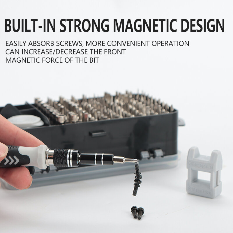 Precision Screwdriver For Phone Repair Kit Magnetic Bits Magnet Mini Screwdriver For Glasses Iphone Xiaomi Watch Screwdriver Set