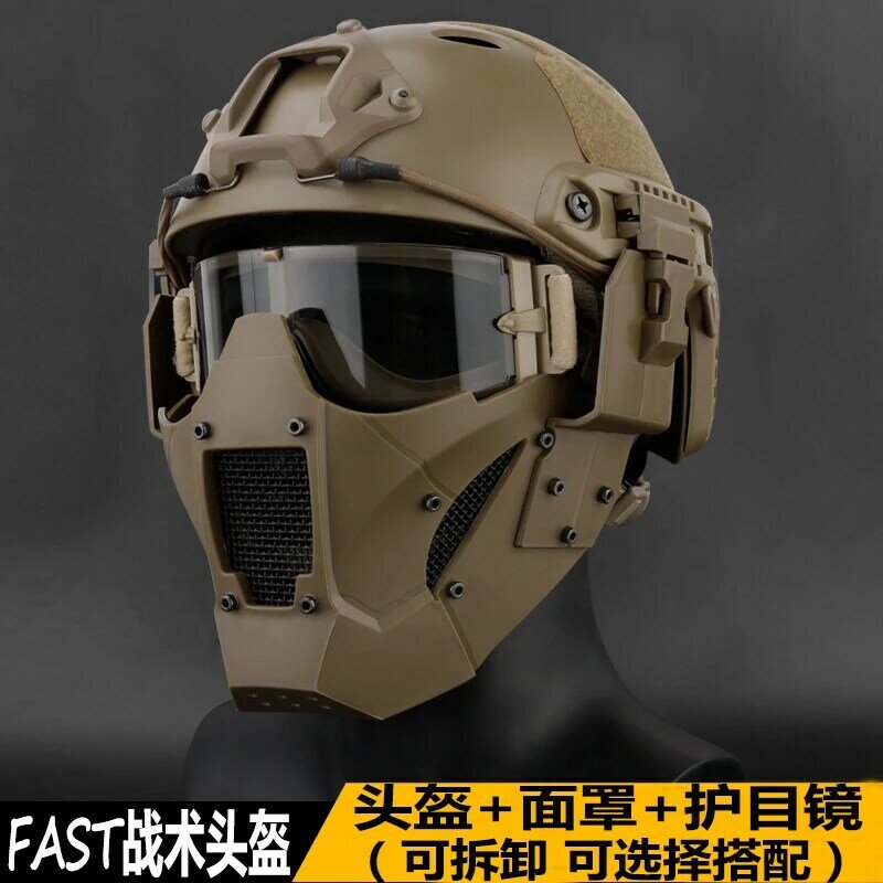 Tactische Helm Explosieveilige Masker Bril