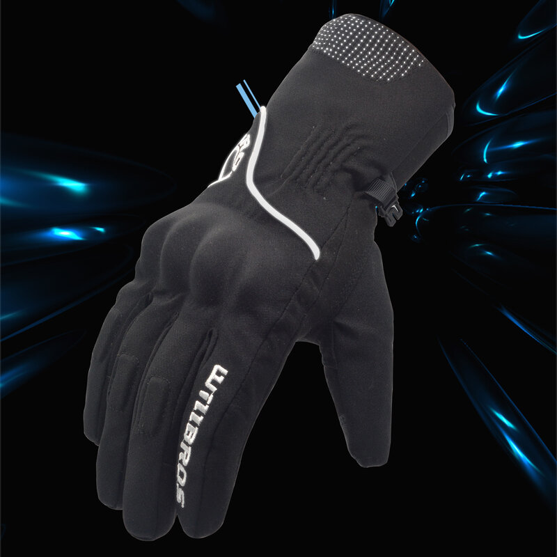 Willbros guanti impermeabili per moto inverno caldo Touch Screen protettivo Street Bike Motocross Riding ciclismo sci