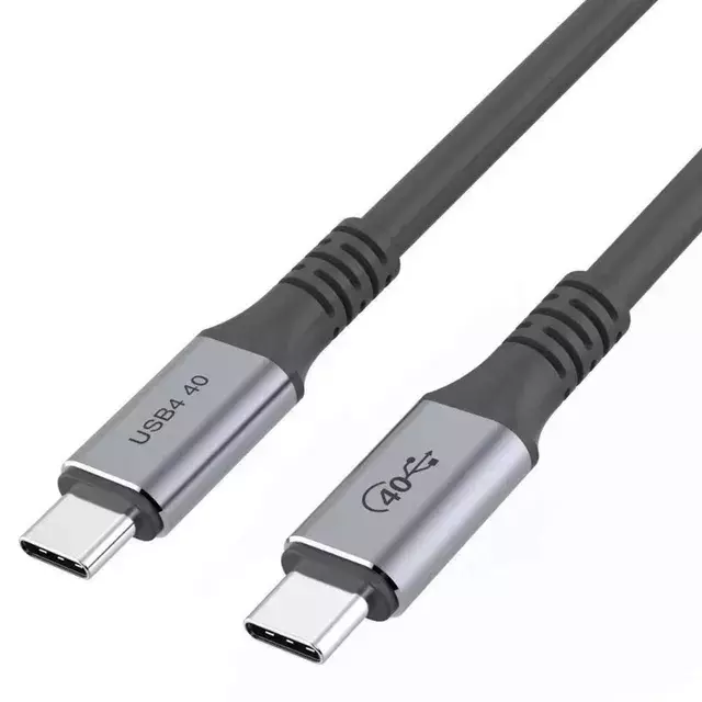 2022NEW 4 für Thunderbolt 3 Kabel 100W 5A/20V 3,1 Schnelle PD Kabel E-mark 40gbps 5K/60Hz für Macbook Pro USB Typ C Ladegerät Daten Ca