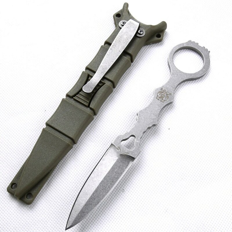 سكين مستقيم BM 176 من مادة D2 عالية الجودة أداة جيب EDC للاستخدام الخارجي والتخييم وصيد الأسماك والسكاكين العسكرية المحمولة للسلامة