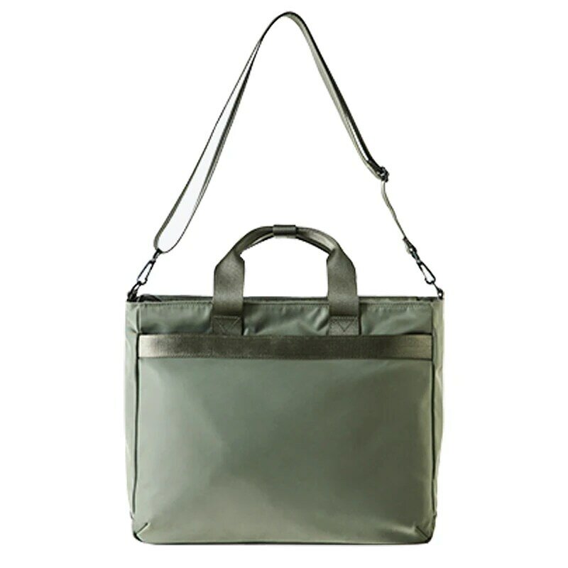 Grande capacidade bolsa de ombro estilo coreano saco de negócios para homens pano de náilon saco do mensageiro moda bolsa de viagem casual portátil