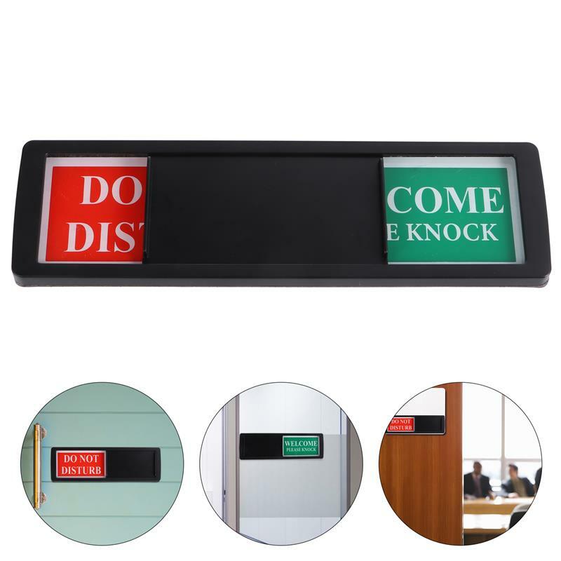 1pc Privacy Sign Privacy Slide Door Sign Conference Room Office Indicator