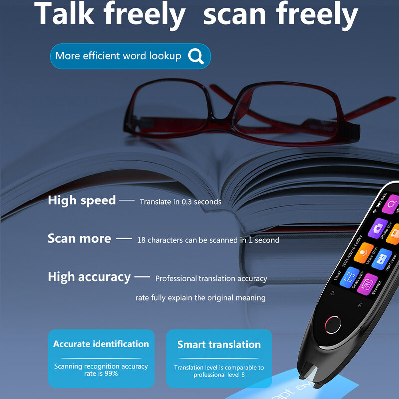 S50 smart 112 lingue traduzione dizionario traduttore penna Scanner scansione testo lettura Touchscreen funzione Offline Wireless