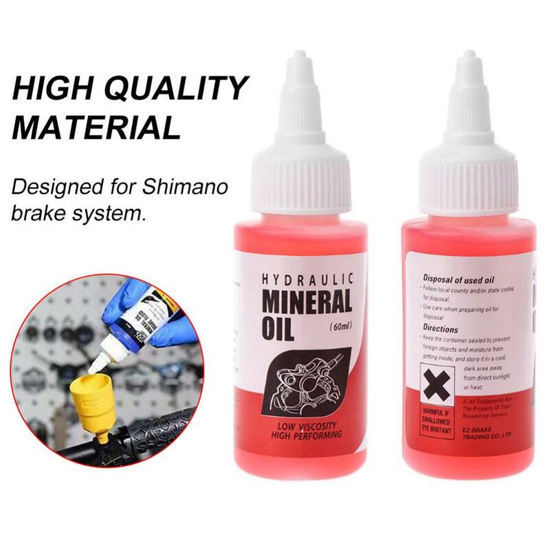 Aceite de freno de disco hidráulico para bicicleta de montaña, líquido de 60ml para Shimano 27RD, sistema de aceite Mineral, novedad
