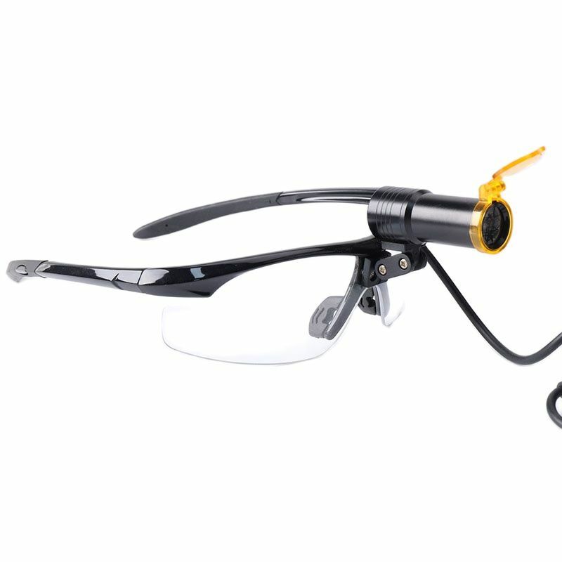 Dental Headlight Accessories Surgical Light 5W With Filter Safety Goggles Binocular Glass Surgery Oral Led Light Dentist Tools