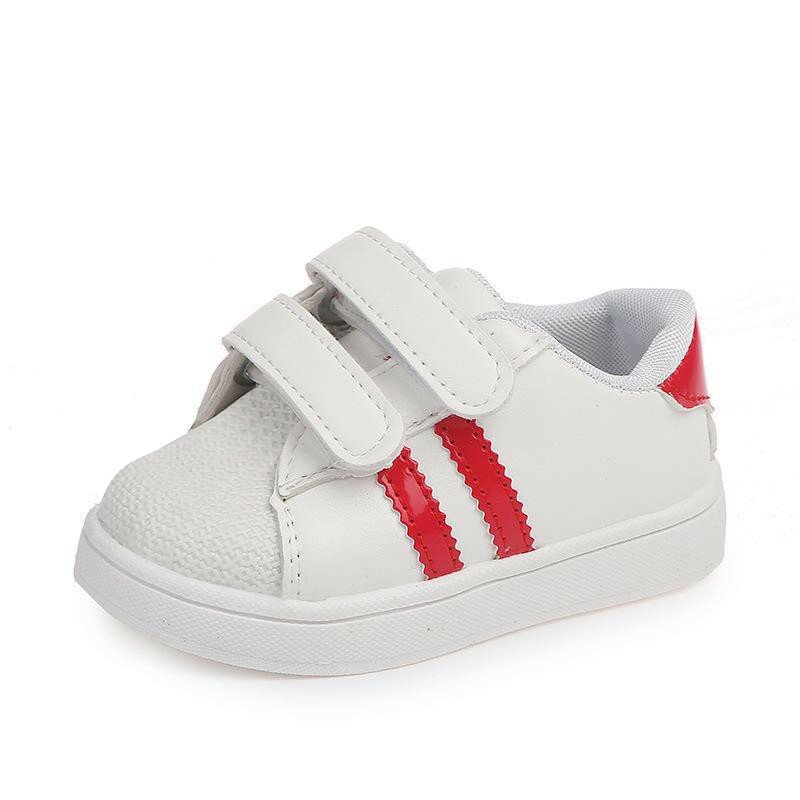 Bayi Sepatu Anak Laki-laki Sepatu Anak Perempuan Balita Sepatu untuk Anak PU Kulit Datar Fashion Bayi Lembut Kasual Sepatu Sapato Infantil