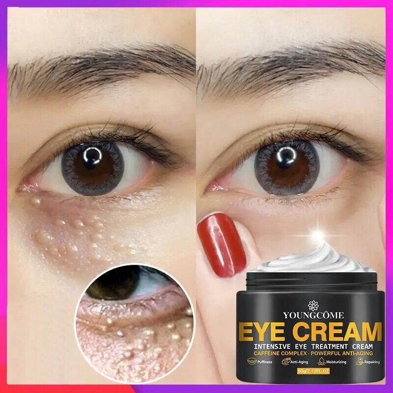 Newest Anti-aging Firming Eye Cream for Remove Dark Circles Eye Bags Fat Granule Anti-wrinkle