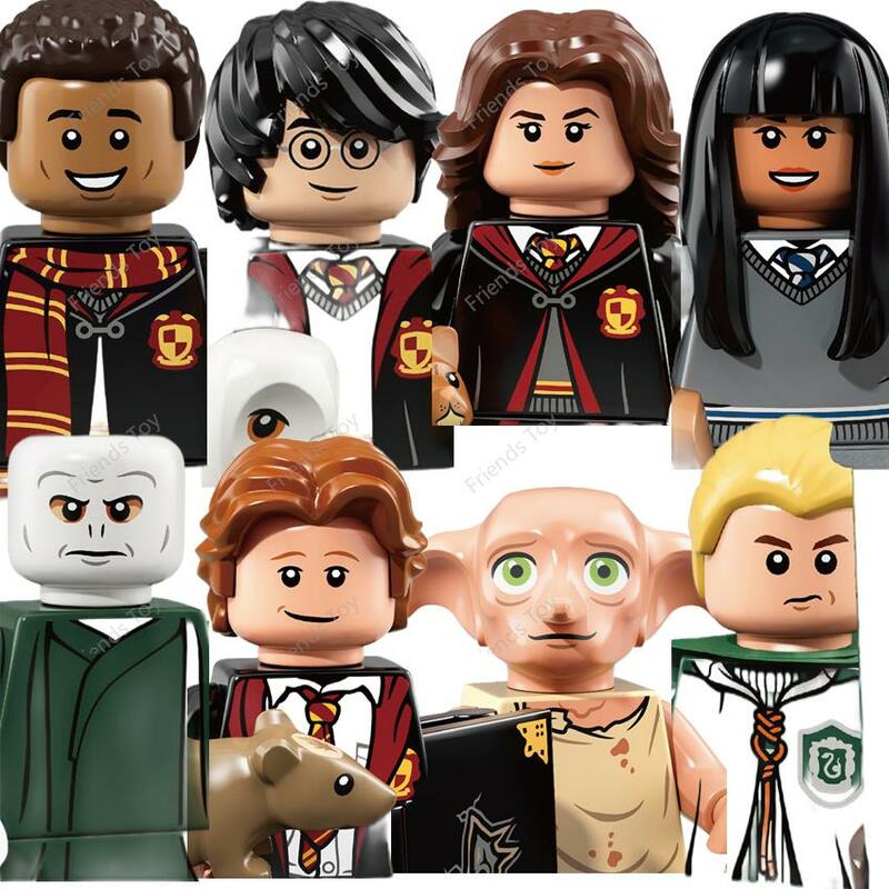 8Pcs Harry Potter Voldemort Mini Man Figuur Speelgoed Blokken