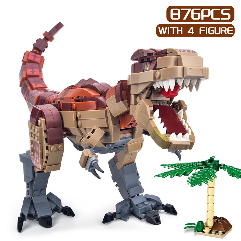 Blocs de construction Triceratops vélociraptor, parc de dinosaures, jouets pour enfants, Indominus Rex, modèle du monde, cadeau de noël