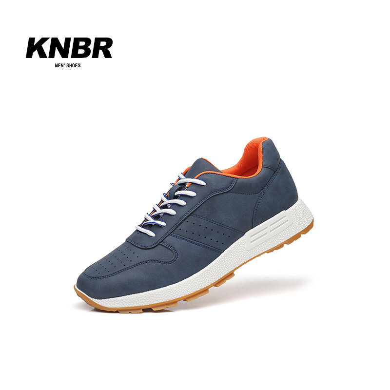 KNBR Men's Sneakers 2022 New Designers Luxury Brand High Quality Casual Shoes Men Lace Up Autumn Comfortable Trainers