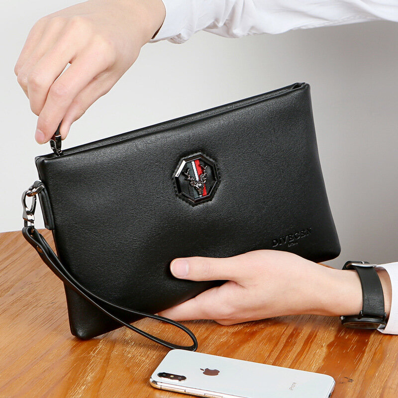 New Design Men's Day Clutch Envelop Messenger Bag 9.7 Inch iPad Case Male Handbag Business Travel  Bag for Man