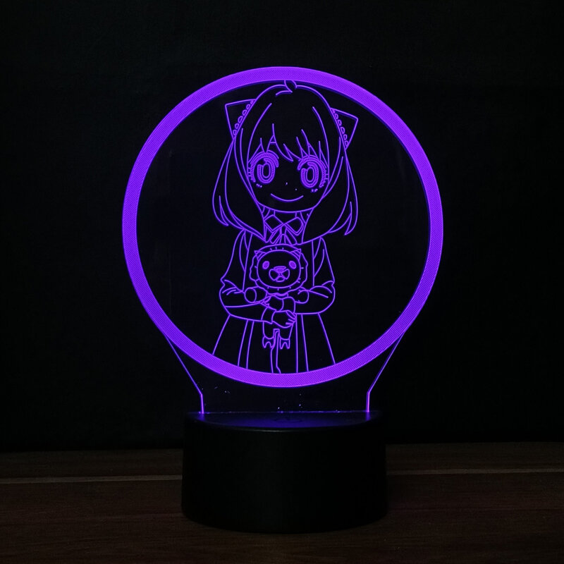 Luce notturna per la famiglia spyq6 luce per atmosfera creativa luce per dormire luce per Anime luci per la decorazione della stanza lampade a Led per Anime