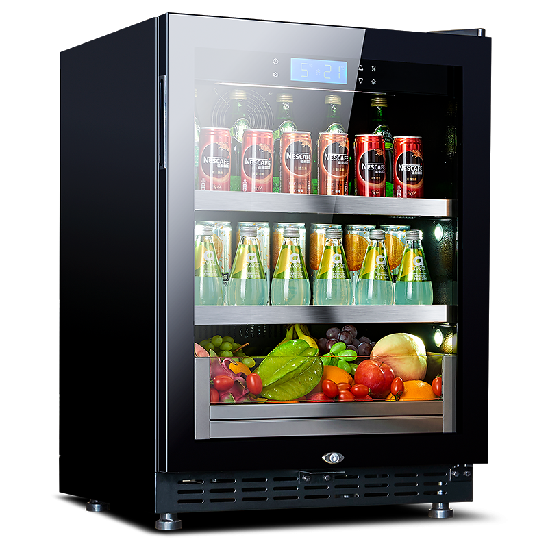 Rượu Vang Và Đồ Uống Tủ Lạnh-Với Kính Trước-Bia Rượu Soda Và Uống Tủ Lạnh Mini-Thanh Đồ Uống tủ Lạnh Dual Zone