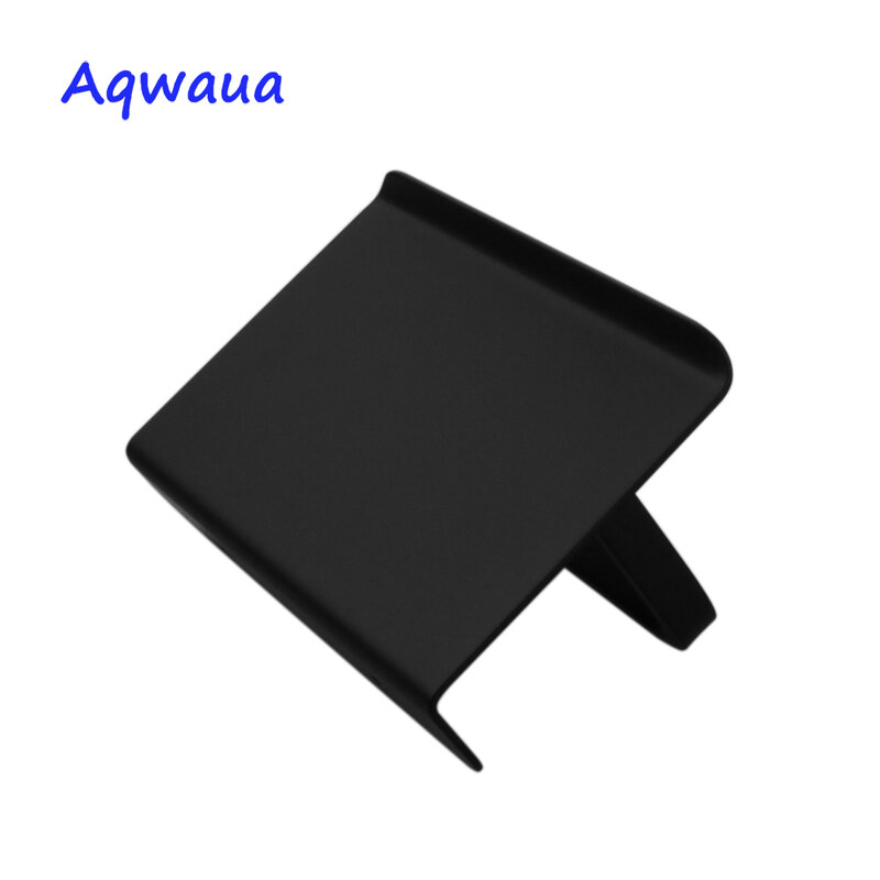 Aqwaua preto suporte de papel higiénico fixado na parede com celular prateleira sus304 acessório do banheiro aço inoxidável rolo titular