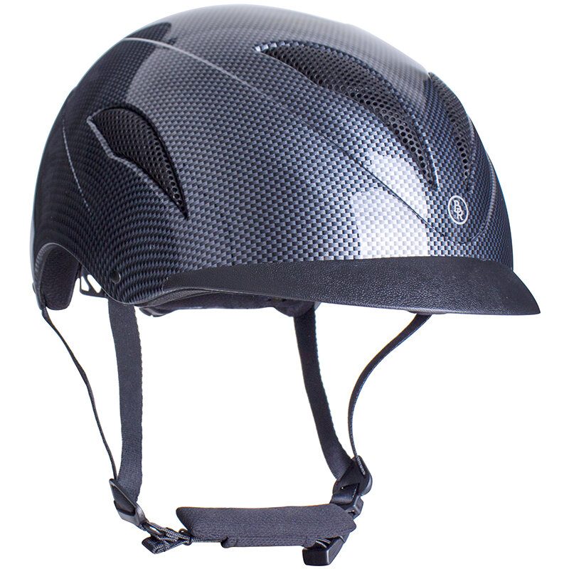 Helm Serat Karbon untuk Berkuda Pelindung Tubuh untuk Berkuda Helm Ukuran S Kuda Helm Ukuran M untuk Pengendara Dewasa