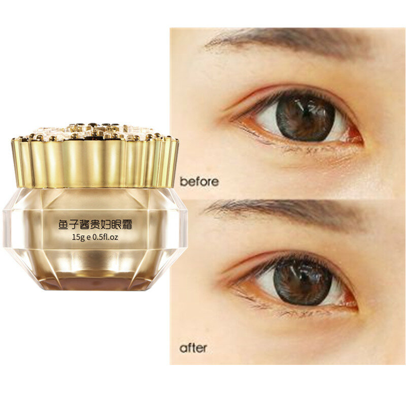 Sakura Caviar crema per gli occhi da donna idratante essenza della pelle degli occhi antirughe idratante anti-età cura della pelle degli occhi