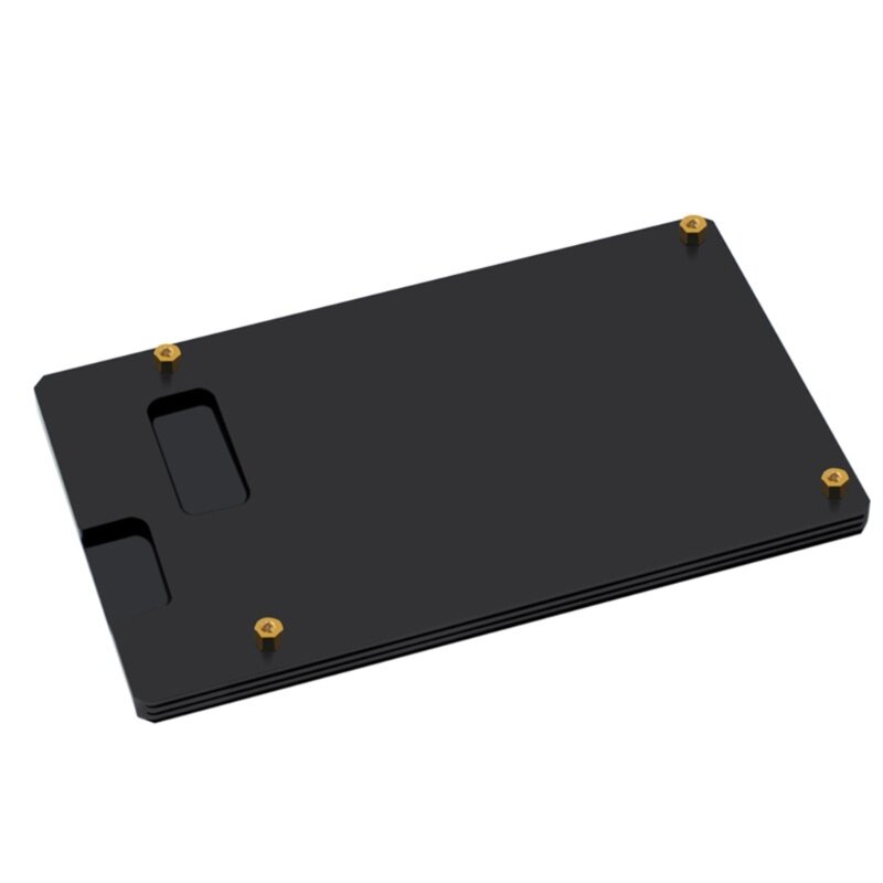 Dissipador de calor de alumínio H4GA para PCIEX16 NVME M2 M-KEY SSD RAIDs placa adaptadora almofada do radiador