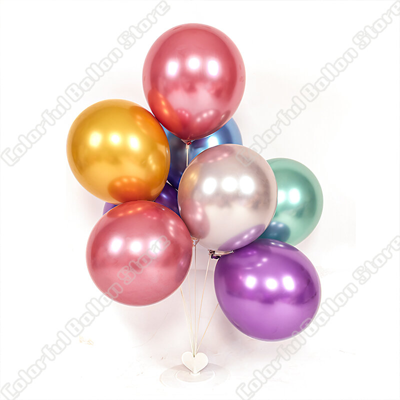 ทองลูกโป่ง Happy Birthday Party บอลลูนงานแต่งงาน Globos Baby Shower เหตุการณ์ฉลอง Mariage Anniversaire Balons ตกแต่ง