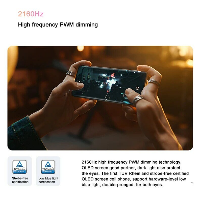 Original Realme 10 Pro Plus 5G Smartphone 6.7 ''Tela Curva 2160Hz Dimensidade 1080 108MP Câmera Tripla NFC 67W 5000mAh Bateria