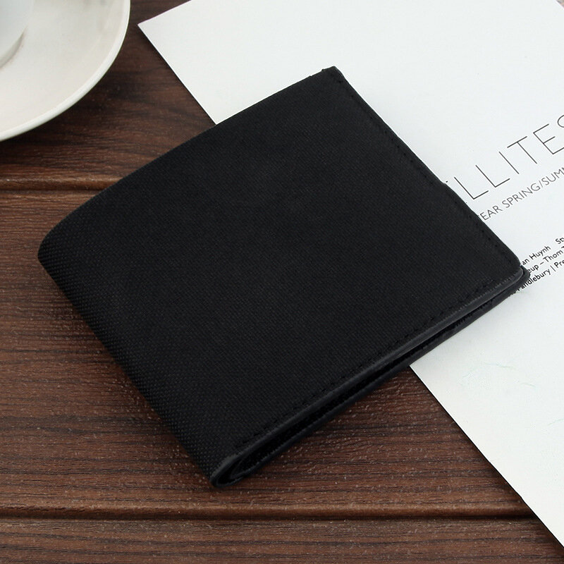 New luxury Men's wallet Credit Bank card holder fashion purse Business short wallet  2022 New Design Vintage minimalistic Purse