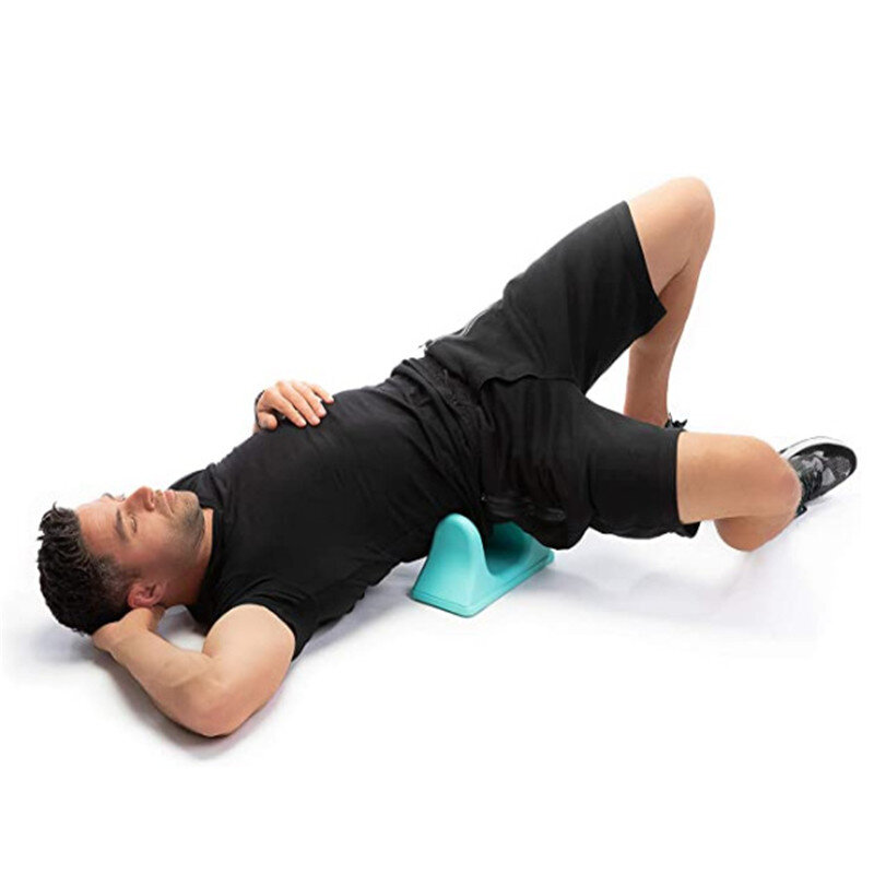Back Strecher barella per il collo correttore posturale per la schiena massaggiatore muscolare barelle dolore alla schiena strumenti per massaggiatore per schiena e collo Pad lombare