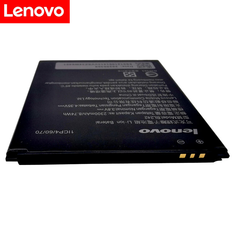 Nowy wysokiej jakości baterii BL242 dla Lenovo K3 K30-W K30-T A6000 A3860 A3580 A3900 A6010 A6010 Plus baterie do telefonów komórkowych