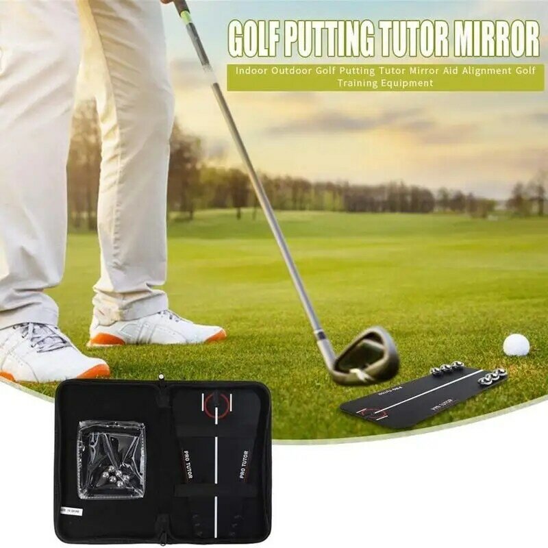 Golf Putting Practice Putting  For Golf Beginners Or Advanced Golfers Golf Putting Aid Skill-Improve Putting Tutor Accessories