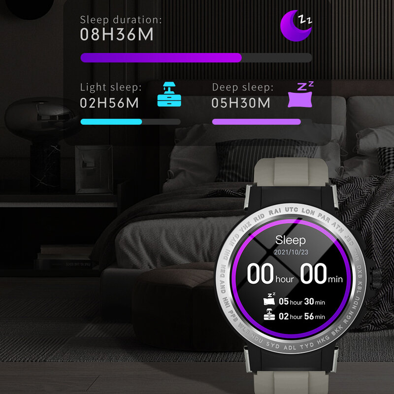 Смарт-часы с сенсорным экраном, водостойкие, Bluetooth