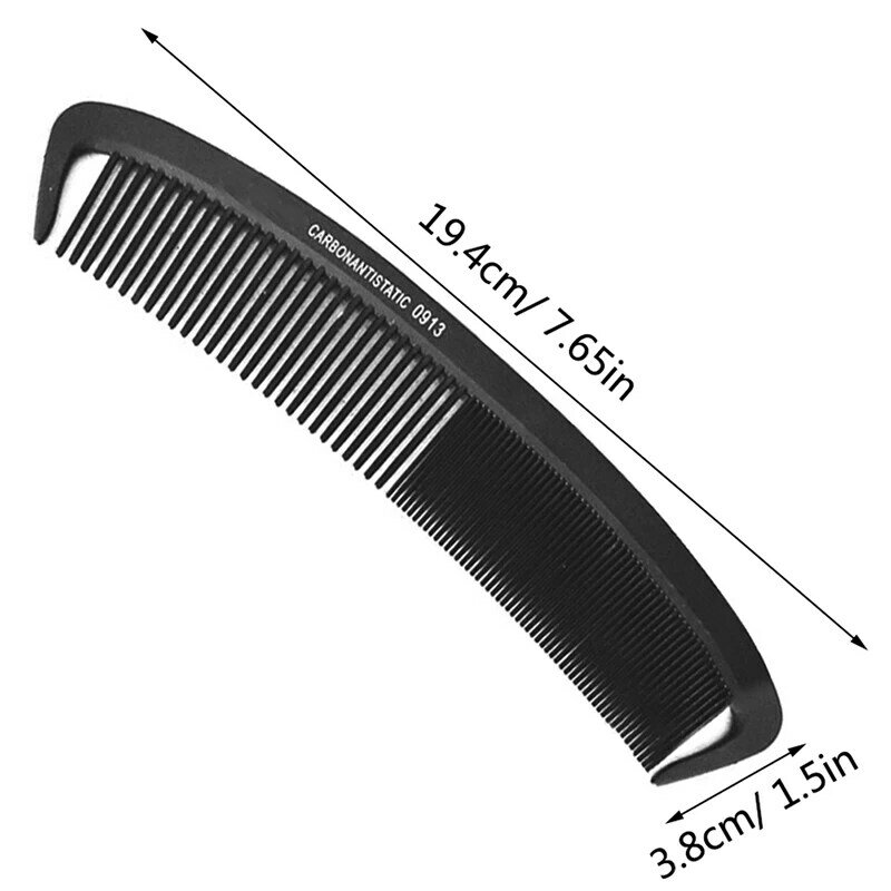 Peine de Dientes anchos para peluquería profesional, cepillo antiestático para cortar el pelo, accesorios de salón, 1 unidad