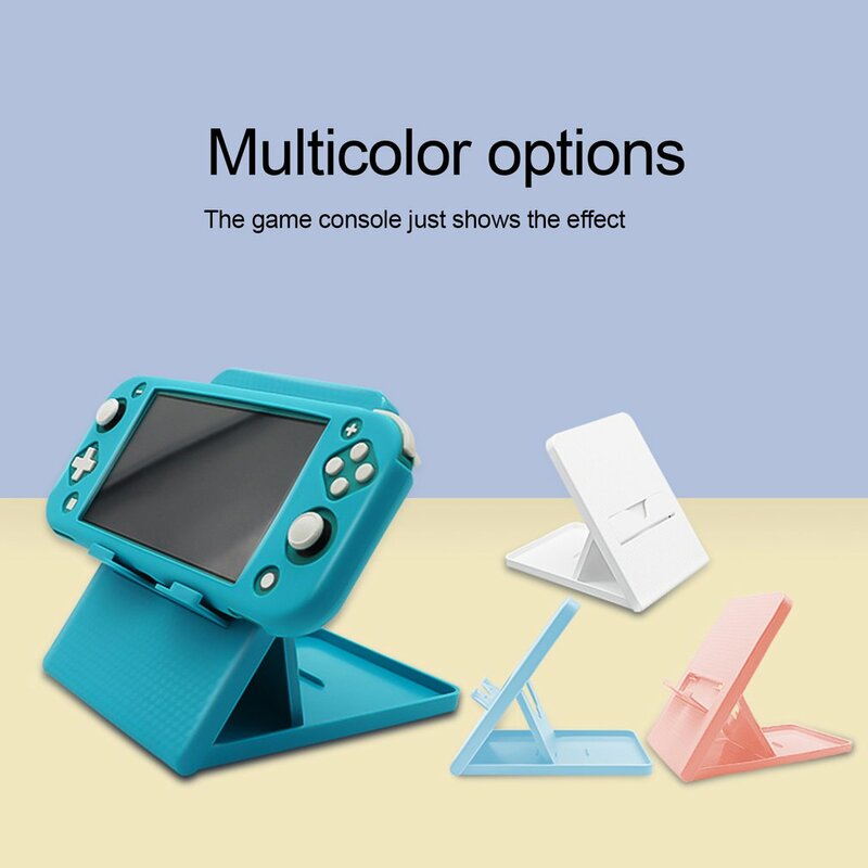 Qualidade superior suporte base dobrável playstand para nintendo switch console portátil multi-ângulo suporte compacto rack de jogo