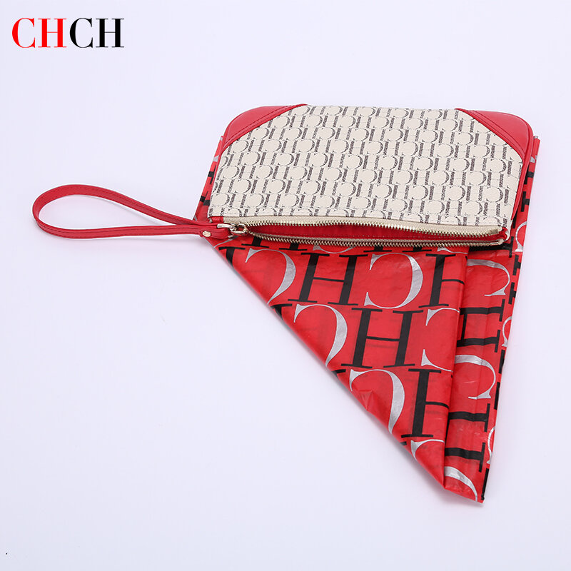 CHCH Women Bag Luxury Long Purse Wristlets Zipper Business Wallet Coin Card Holder Phone Printed Wallet Ladies Bolso