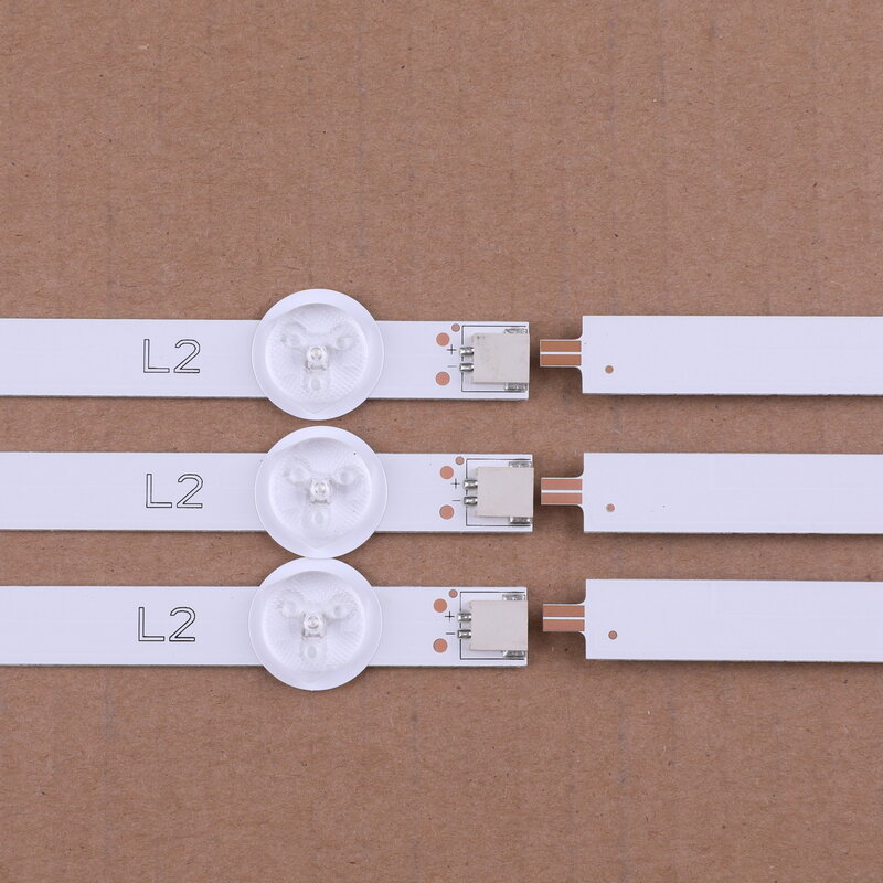 Nowy zestaw 12 sztuk listwa oświetleniowa LED dla LG 50 "telewizor z dostępem do kanałów 50LN5400 50LA620V 6916L-1276A 6916L-1273A 6916L-1272A 6916L-1241A 50LN577S
