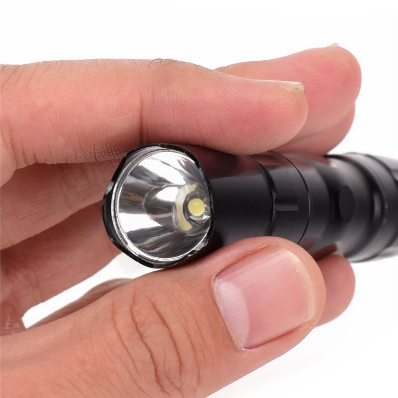 Mini lampe de poche tactique LED Q5 T6, porte-clés, lanterne à batterie pour vélo électrique, torche de poche, Flash, étanche